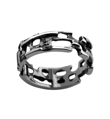 Anillo Pavimento chico Plata